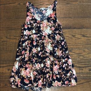American Eagle floral sundress